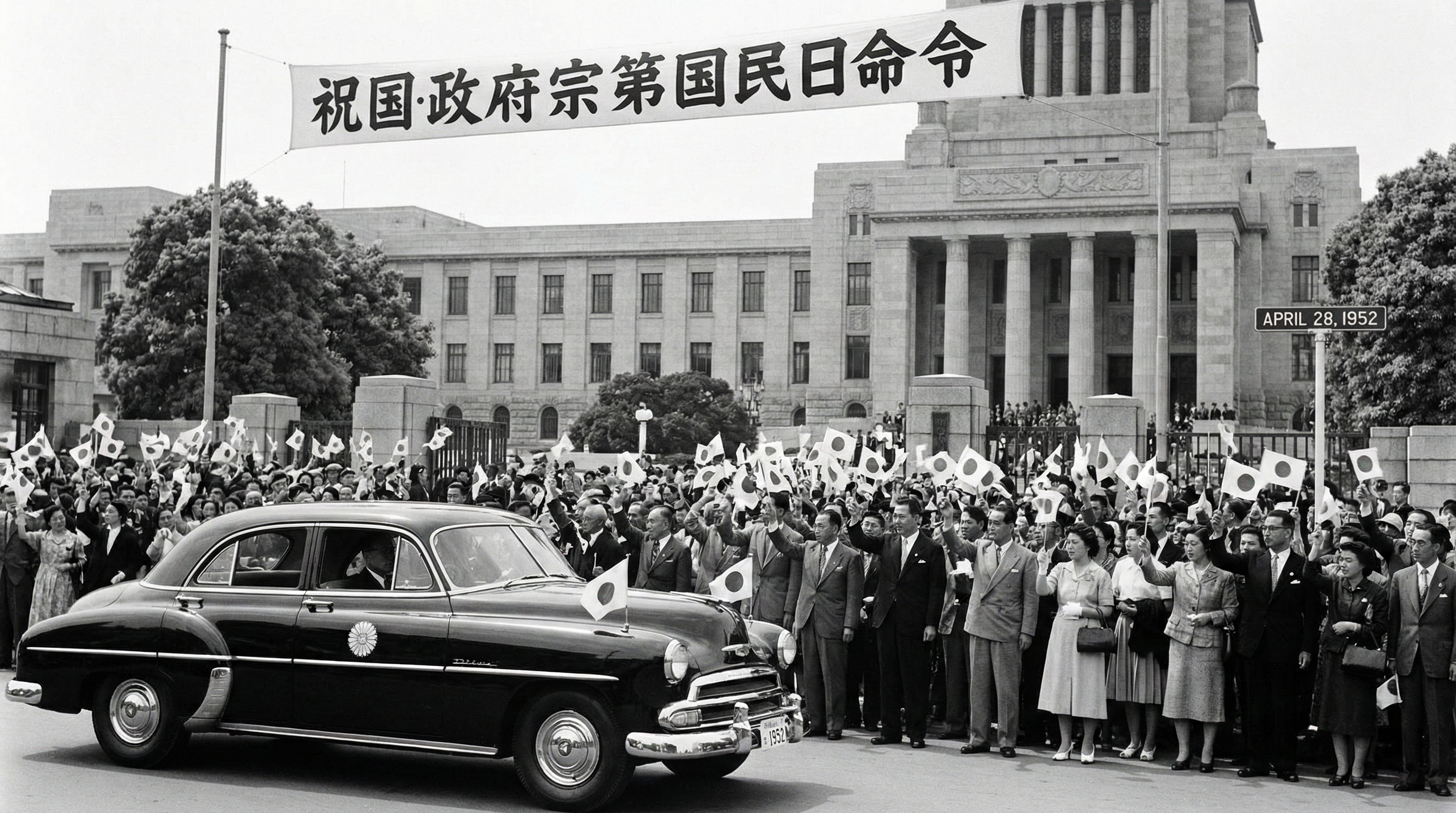 On This Day: 1952 – Japan Regains Sovereignty with San Francisco Treaty illustration